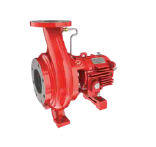 End suction fire pump
