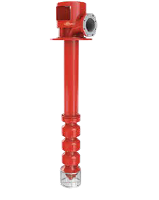 Vertical turbine fire pump
