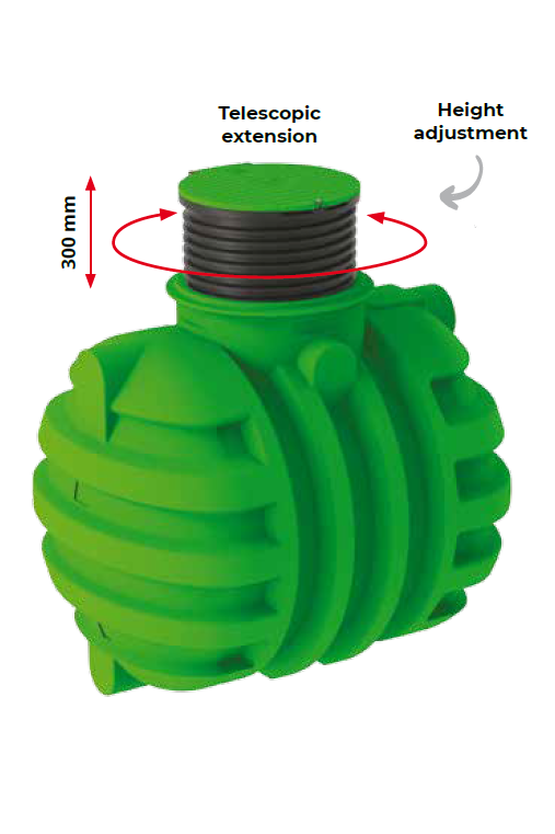 HDPE (Yüksek Yoğunluklu Polietilen) su tank1